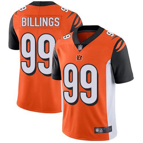 Cincinnati Bengals Limited Orange Men Andrew Billings Alternate Jersey NFL Footballl #99 Vapor Untouchable